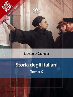 cover image of Storia degli Italiani. Tomo X